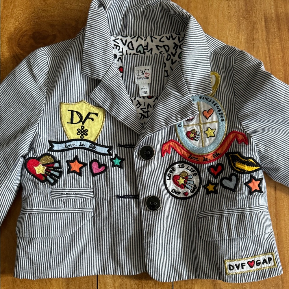 Diane Von Furstenburg & Baby Gap 2T Unisex Blazer